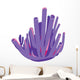 Purple Tubular Coral Wall Decal