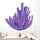 Purple Tubular Coral Wall Decal