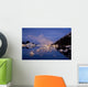 Icebergs In Portage Lake Bard Peak Chugach Mtns Sc Winter Wall Mural