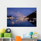 Icebergs In Portage Lake Bard Peak Chugach Mtns Sc Winter Wall Mural
