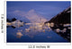 Icebergs In Portage Lake Bard Peak Chugach Mtns Sc Winter Wall Mural