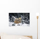 Polar Bear Mother & Cubs Cuddling Together Wall Mural