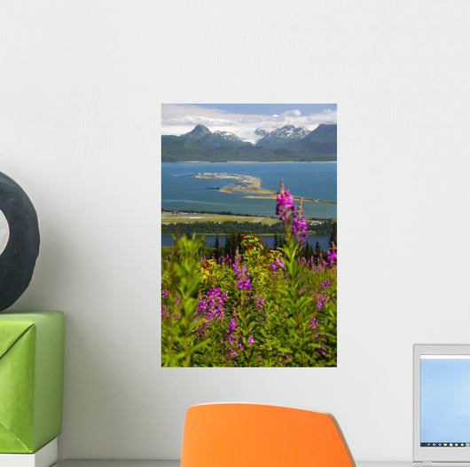 Scenic Overlooking Homer Spit Wall Decal