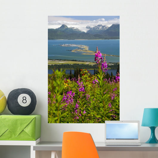 Scenic Overlooking Homer Spit Wall Decal