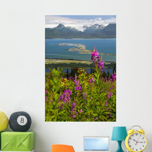 Scenic Overlooking Homer Spit Wall Decal