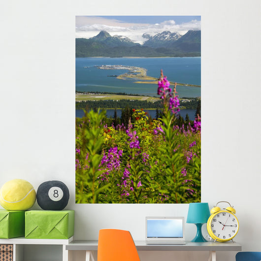 Scenic Overlooking Homer Spit Wall Decal