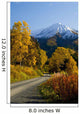 Fall Colors And Snowcapped Peaks Along The Palmer Creek Road Near Hope Wall Mural