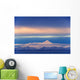 Iliamna Volcano Seen Across Cook Inlet From The Kenai Peninsula Wall Mural