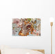 Tiger Butterfly Cherry Blossom Wall Decal