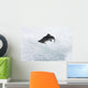 A Spawning Pink Salmon Jumps An Obstacle Wall Mural