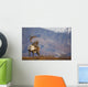 Bull Caribou On Autumn Tundra In Denali National Park, Interior Alaska Wall Mural