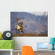 Bull Caribou On Autumn Tundra In Denali National Park, Interior Alaska Wall Mural
