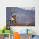 Bull Caribou On Autumn Tundra In Denali National Park, Interior Alaska Wall Mural