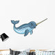 Narwhal Cartoon Wall Decal