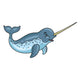 Narwhal Cartoon Wall Decal