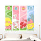 Easter Banners Wall Decal Sticker Set