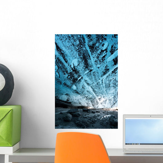 Ice Cave Inside The Clear Creek Glacier Wall Mural