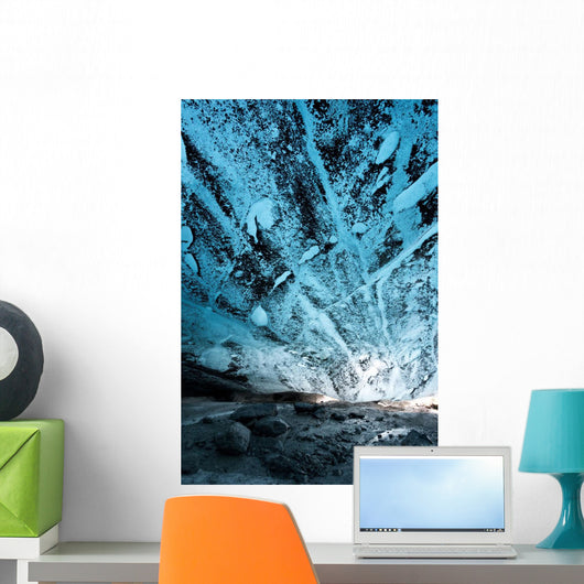 Ice Cave Inside The Clear Creek Glacier Wall Mural