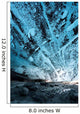 Ice Cave Inside The Clear Creek Glacier Wall Mural
