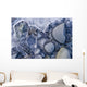 Close Up Of Small Rocks Frozen In Ice Wall Mural