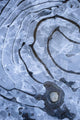 Ice Detail In Frozen Creek Wall Mural
