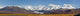 Composite Panorama Maclaren Glacier Wall Decal