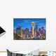 Seattle Washington Usa Skyline & Space Needle Wall Decal