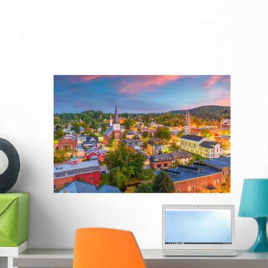 Montpelier Vermont Usa Town Wall Decal