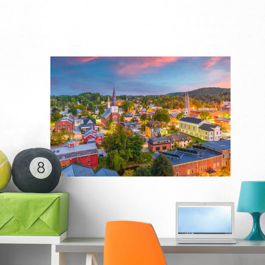Montpelier Vermont Usa Town Wall Decal