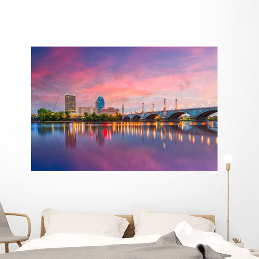 Springfield Massachusetts Usa Wall Decal