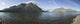 Panoramic Of Kathleen Lake Including The Kings Throne Mountain Wall Mural