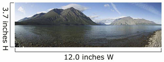 Panoramic Of Kathleen Lake Including The Kings Throne Mountain Wall Mural