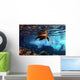 Galapagos Sea Lion Underwater Wall Decal