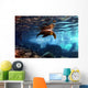 Galapagos Sea Lion Underwater Wall Decal