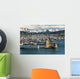 Scenic View Of The Homer Small Boat Harbor With The Kenai Mountains Wall Mural