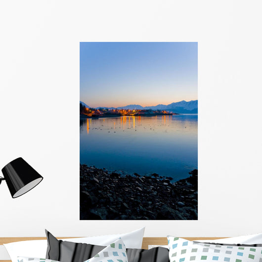 Sunrise over Lights Seward Wall Decal 1