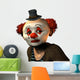 Sad Clown Wall Decal
