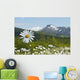 Up Chocolate Lily Blooms Wall Decal