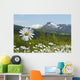 Up Chocolate Lily Blooms Wall Decal
