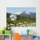 Up Chocolate Lily Blooms Wall Decal