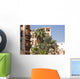 Old Arabian Wooden Houses Wall Decal
