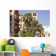 Old Arabian Wooden Houses Wall Decal