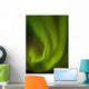 View Of Aurora Borealis Dancing Above Noatak River Wall Mural