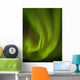 View Of Aurora Borealis Dancing Above Noatak River Wall Mural
