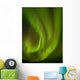 View Of Aurora Borealis Dancing Above Noatak River Wall Mural