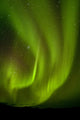 View Of Aurora Borealis Dancing Above Noatak River Wall Mural
