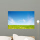 Grassland and sky Wall Mural