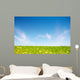 Grassland and sky Wall Mural