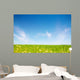 Grassland and sky Wall Mural