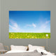 Grassland and sky Wall Mural